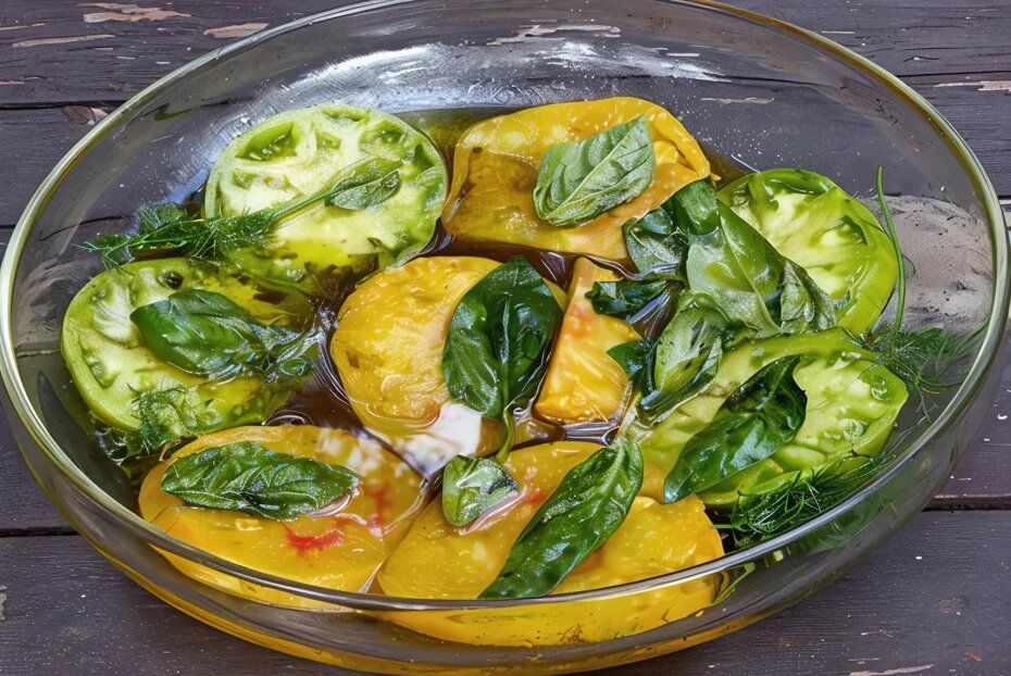 Маринованные зеленые помидоры: как приготовить аппетитную закуску