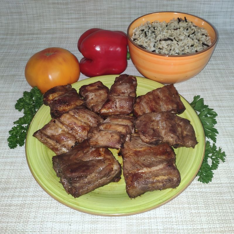 Приготовление свиных ребрышек в уникальном маринаде