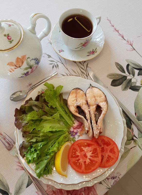 Нежные запечённые кусочки форели для особых случаев