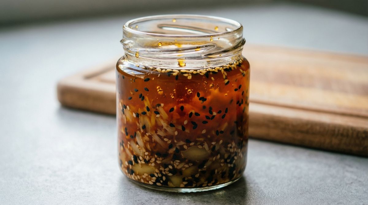 Имбирно-соевый маринад с кунжутом: секрет идеальной корочки