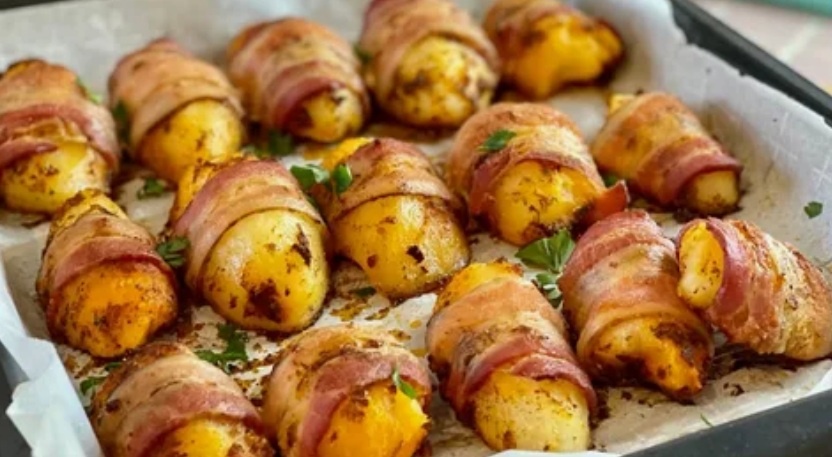 Аппетитная картошка в беконе: пошаговый рецепт для гурманов