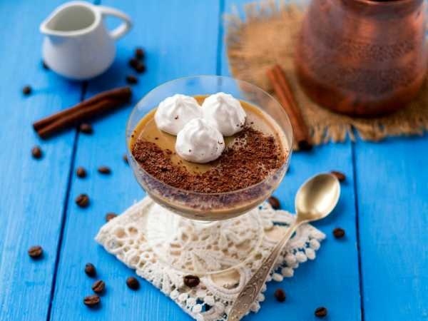 Кулинарные изыски: десерт кофе по-баварски