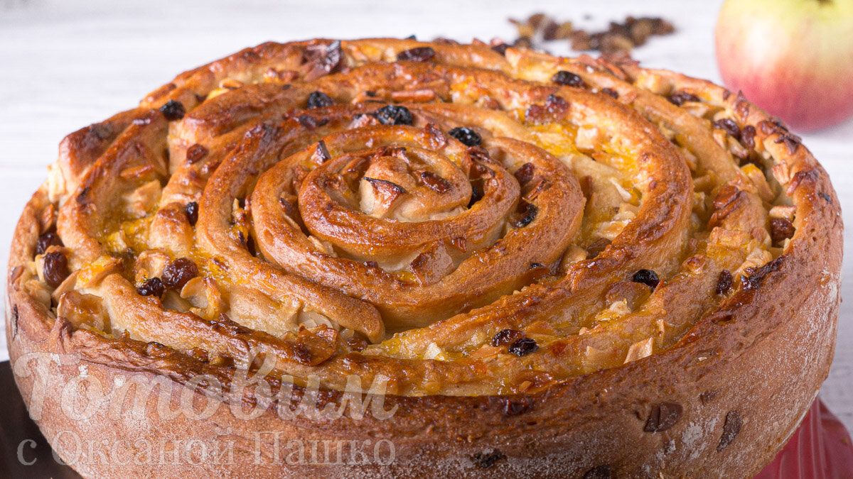 Пирог с яблоками Улитка: идеальное угощение для праздников