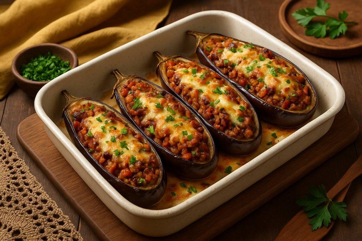Идеальные фаршированные баклажаны: классика с новым акцентом