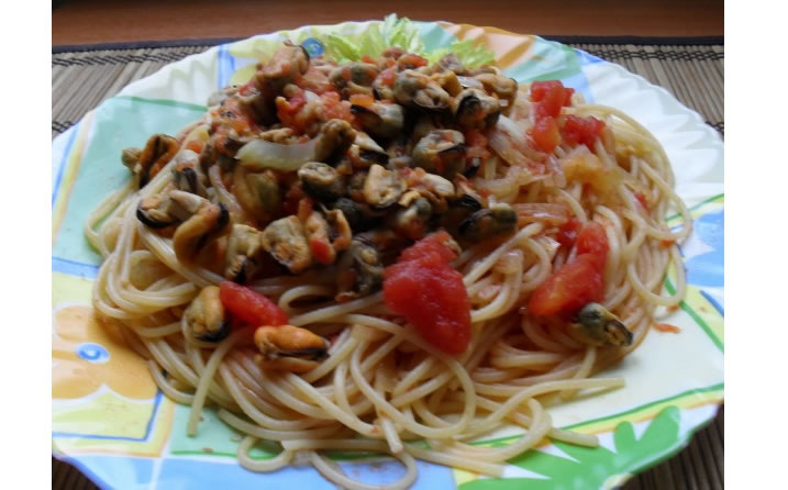 Нежные макароны с мидиями: разнообразие вкусов на вашем столе