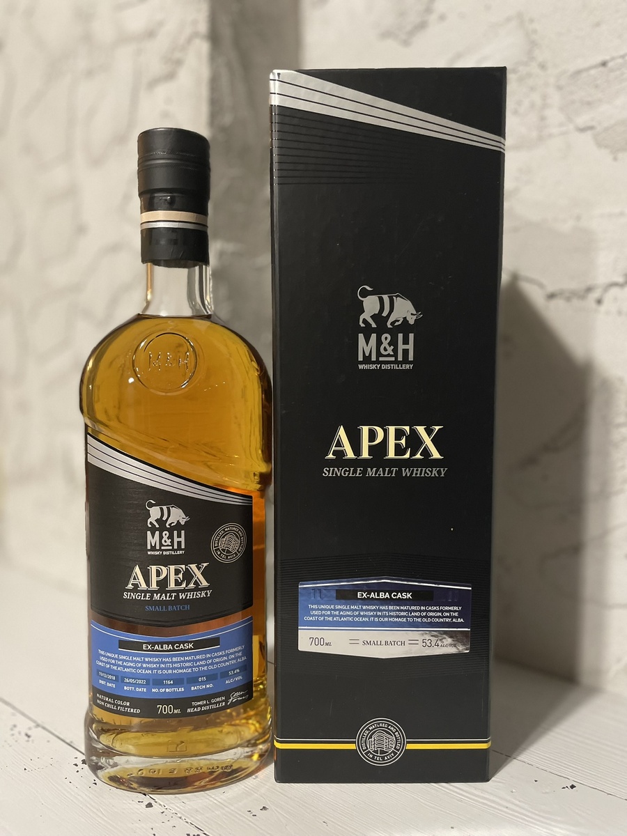 Когда израильский виски встречает шотландскую традицию: M&H Apex Ex-Alba Cask