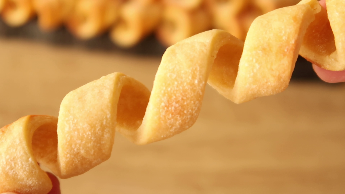 Необычные творожные трубочки для сладкого чаепития