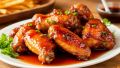 Куриные крылья в медово-соевом соусе