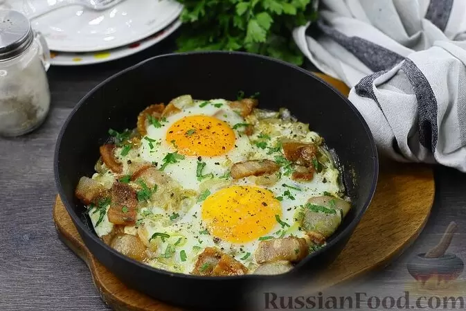 Новый взгляд на привычное: Яичница в оригинальных вариациях