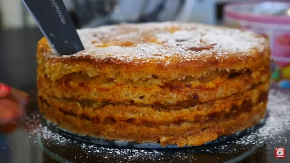 Нежный яблочный пирог "Три стакана": легко, быстро, вкусно!