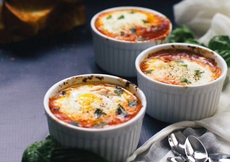 Запеченные яйца: быстро и вкусно!
