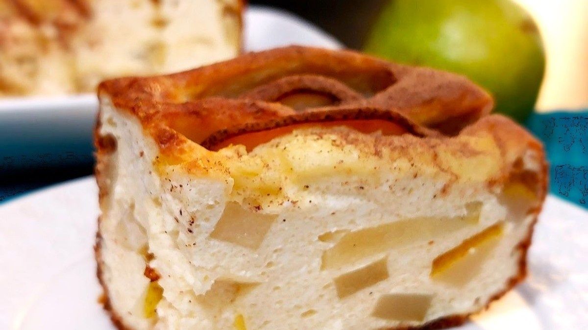 Нежная творожная запеканка с грушей: легкий и вкусный десерт для всей семьи