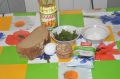 Готовим горячие бутерброды с творогом и зеленью